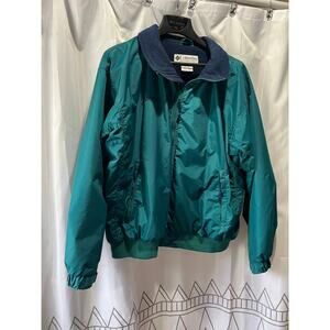 Mens XL Columbia Fleece lined jacket